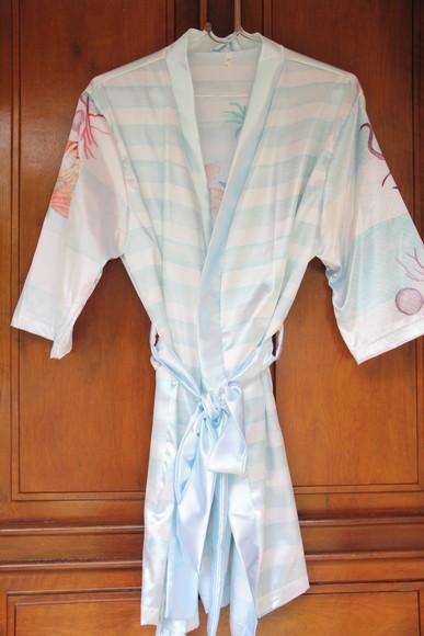 Robe floral estampado