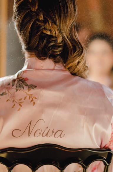 Robe floral estampado