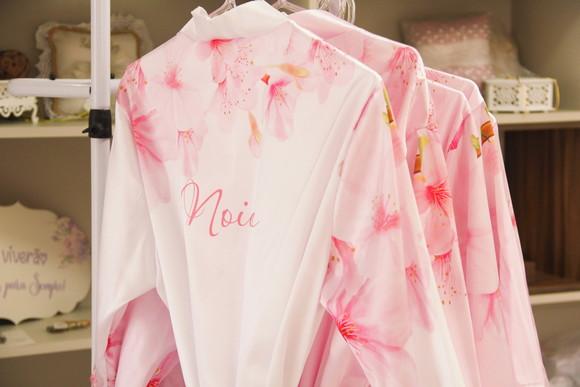 Robe floral estampado