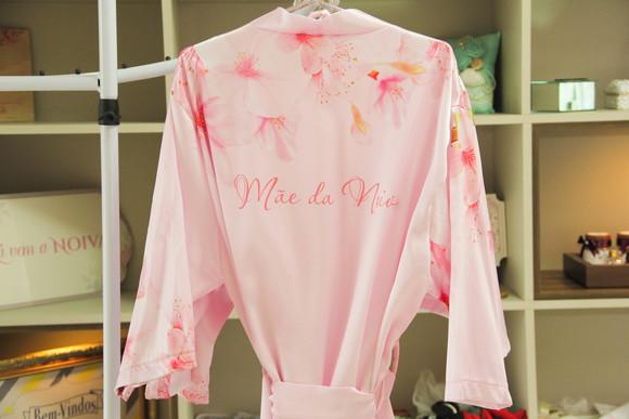 Robe floral estampado