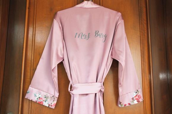 Robe floral estampado