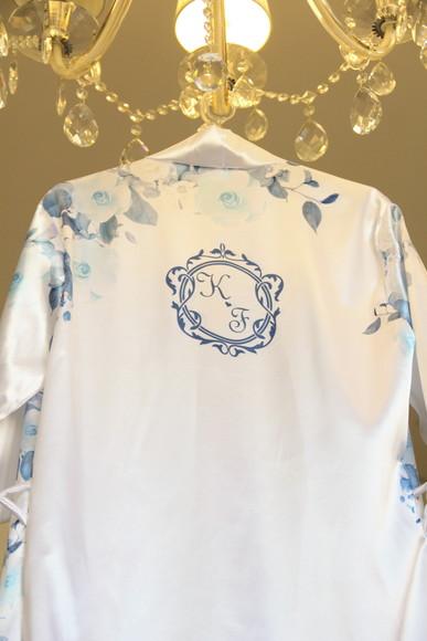 Robe floral estampado