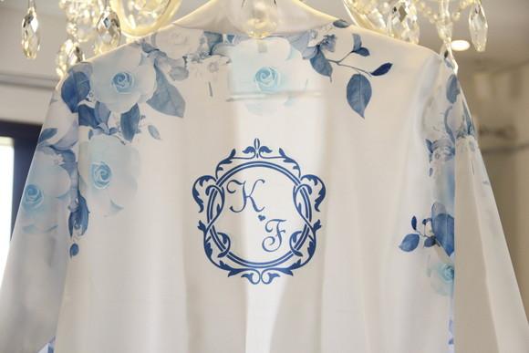 Robe floral estampado