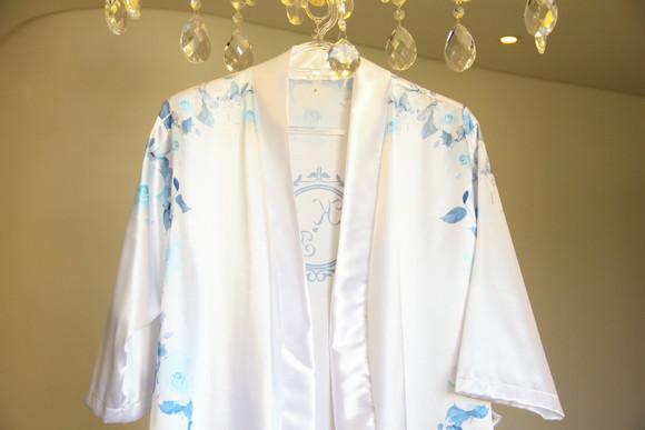 Robe floral estampado