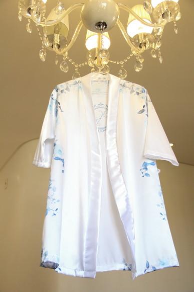 Robe floral estampado