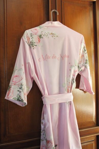 Robe floral estampado