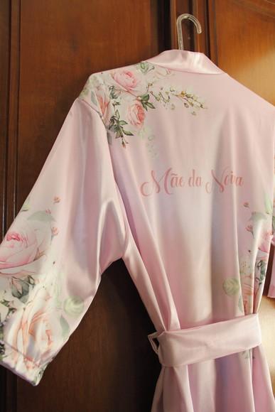 Robe floral estampado
