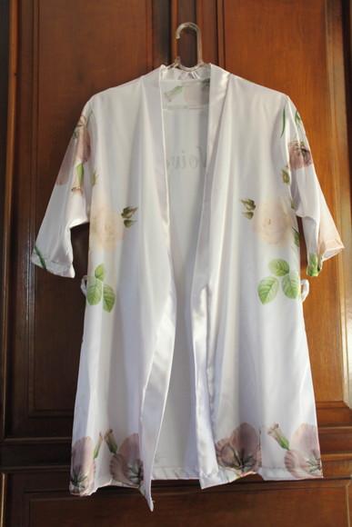 Robe floral estampado