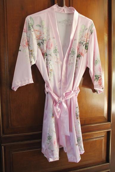 Robe floral estampado
