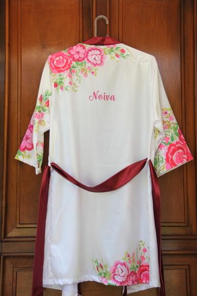 Robe floral estampado
