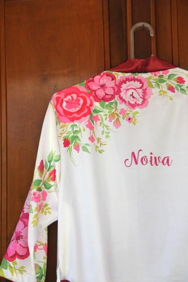 Robe floral estampado