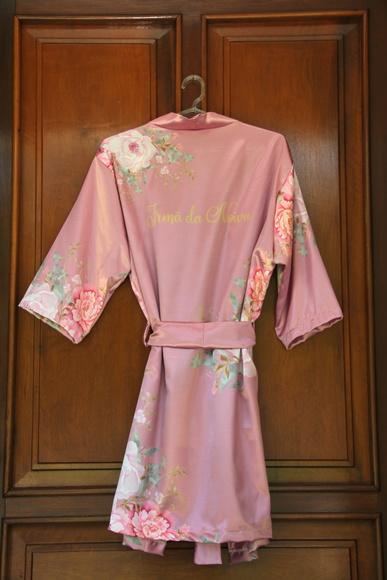 Robe floral estampado