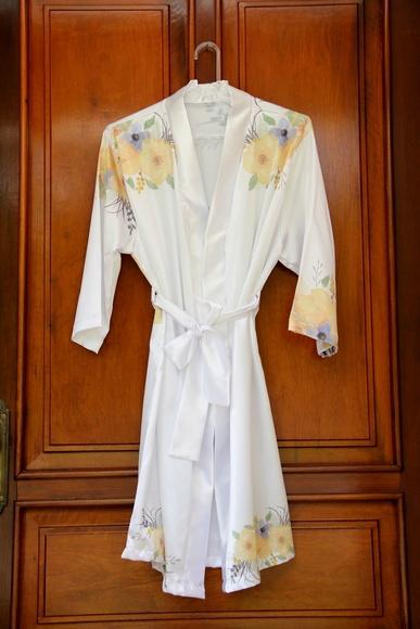 Robe floral estampado