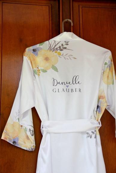 Robe floral estampado