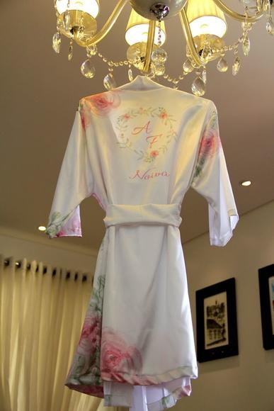 Robe floral estampado