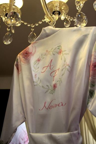 Robe floral estampado