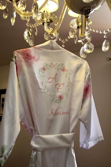 Robe floral estampado