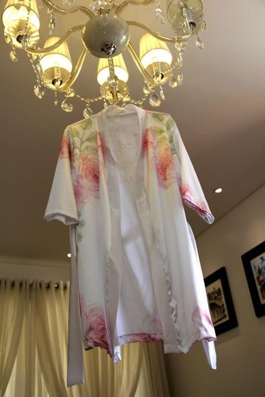Robe floral estampado