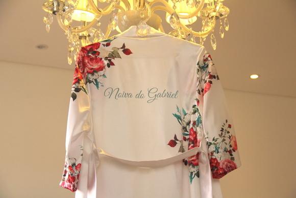Robe floral estampado