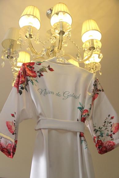 Robe floral estampado