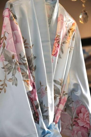 Robe floral estampado