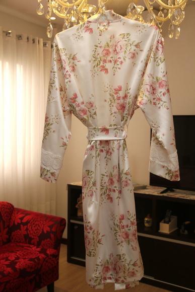 Robe floral estampado