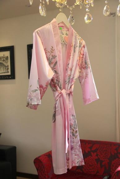 Robe floral estampado