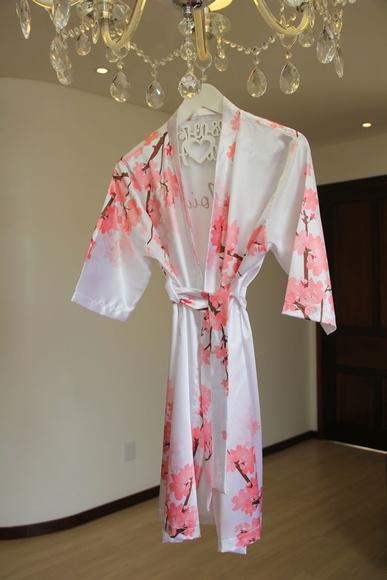 Robe floral estampado