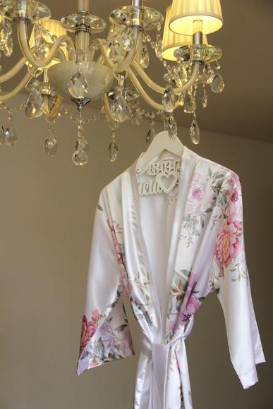 Robe floral estampado