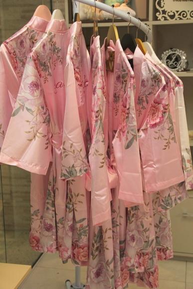 Robe floral estampado