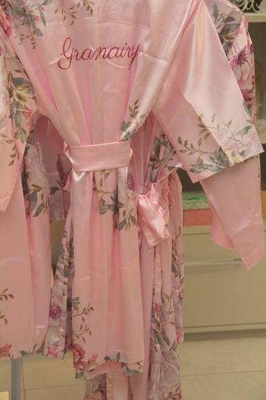 Robe floral estampado