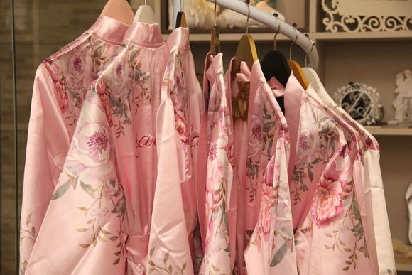 Robe floral estampado