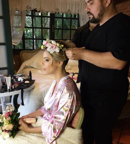 Robe floral estampado