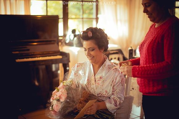 Robe floral estampado