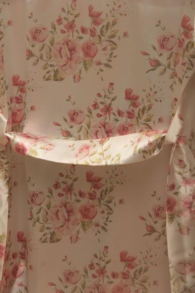 Robe floral estampado
