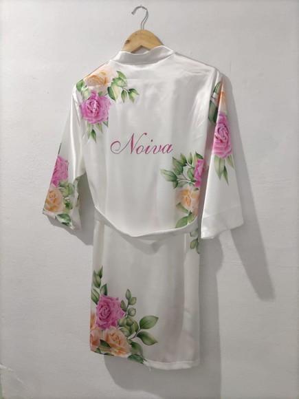 Robe Floral Estampado