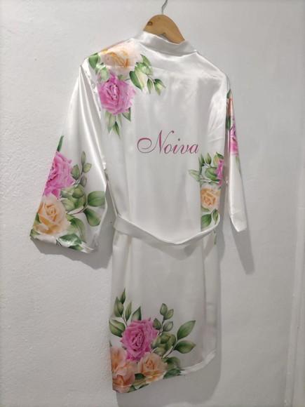 Robe Floral Estampado