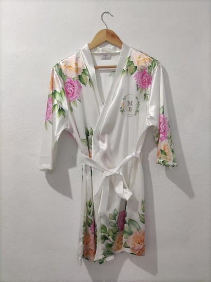 Robe Floral Estampado