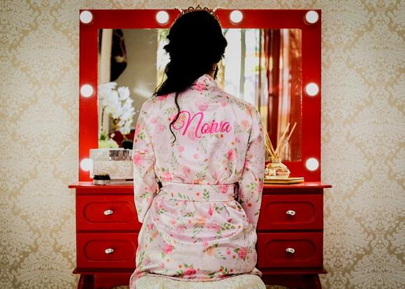 Robe floral estampado Flower