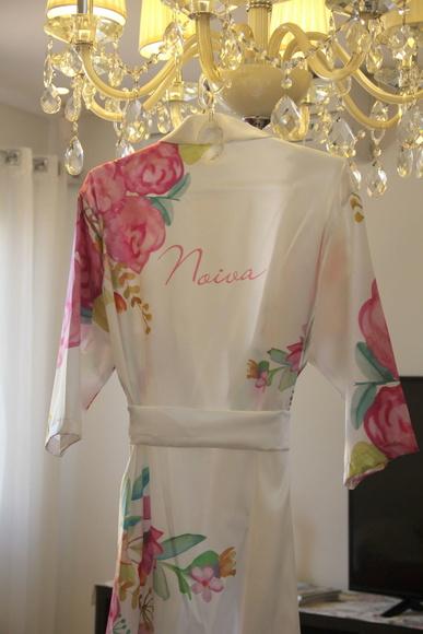 Robe Floral Estampado Longo