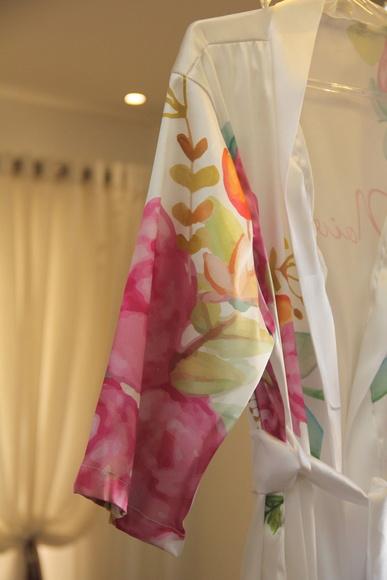 Robe Floral Estampado Longo