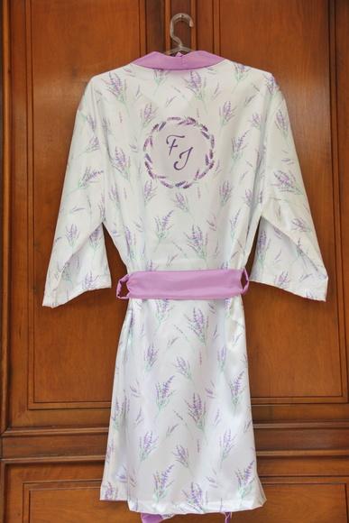 Robe floral estampado ultra violeta