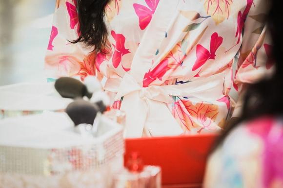 Robe floral estampado Vida