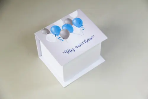 Caixa com caneca para pastor