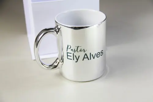 Caixa com caneca para pastor