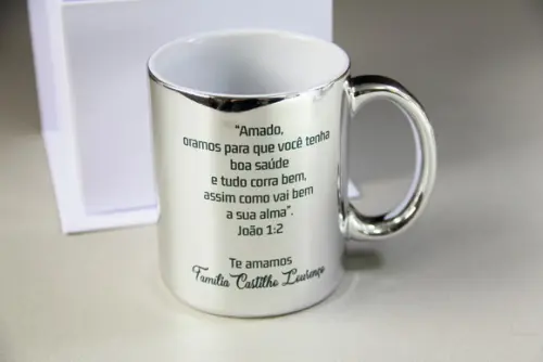 Caixa com caneca para pastor