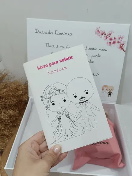 Caixa Convite Daminha