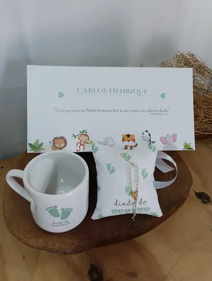 Caixa Convite Padrinho de Batismo