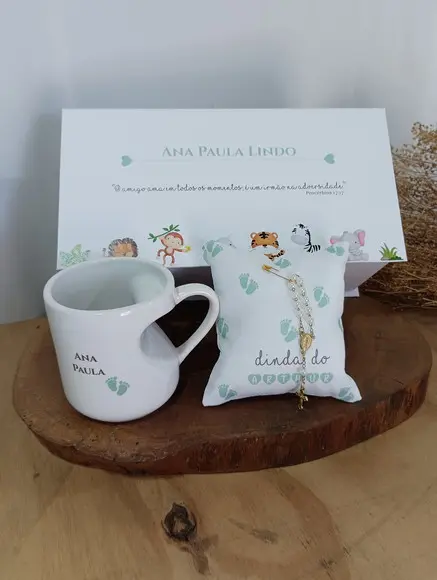 Caixa Convite Padrinho de Batismo