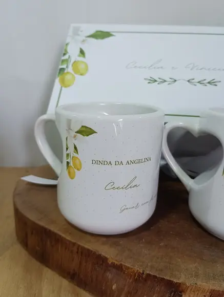 Caixa Convite Padrinhos de Batismo